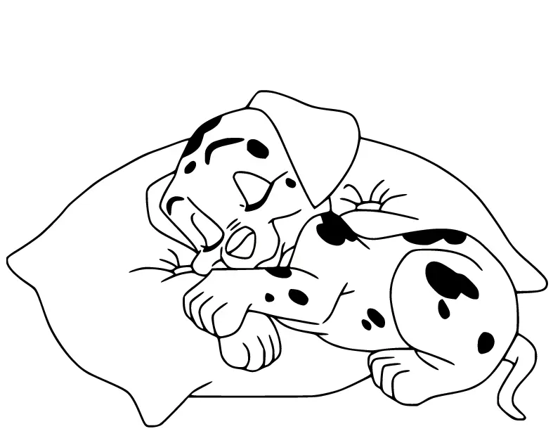 101 Dalmatians Coloring Pages