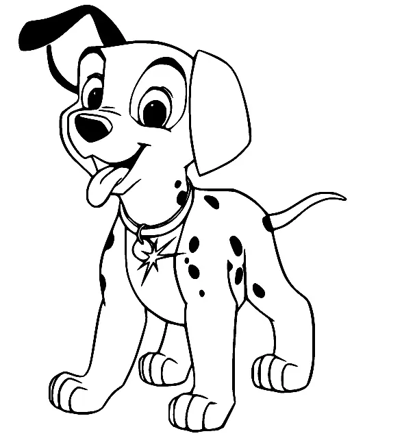 101 Dalmatians Coloring Pages