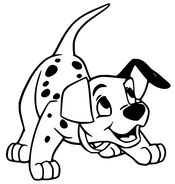 101 Dalmatians Coloring Pages