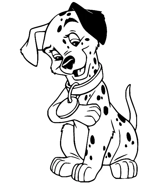 101 Dalmatians Coloring Pages