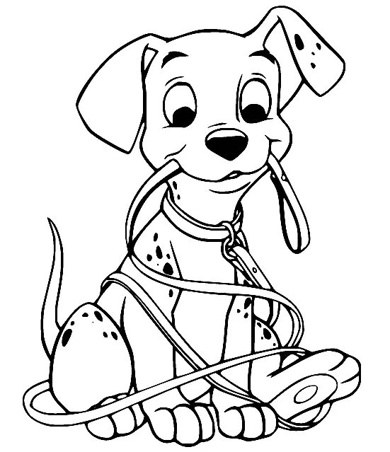 101 Dalmatians Coloring Pages