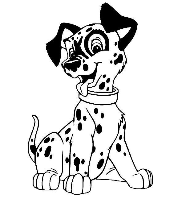 101 Dalmatians Coloring Pages