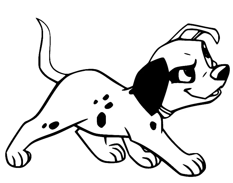 101 Dalmatians Coloring Pages