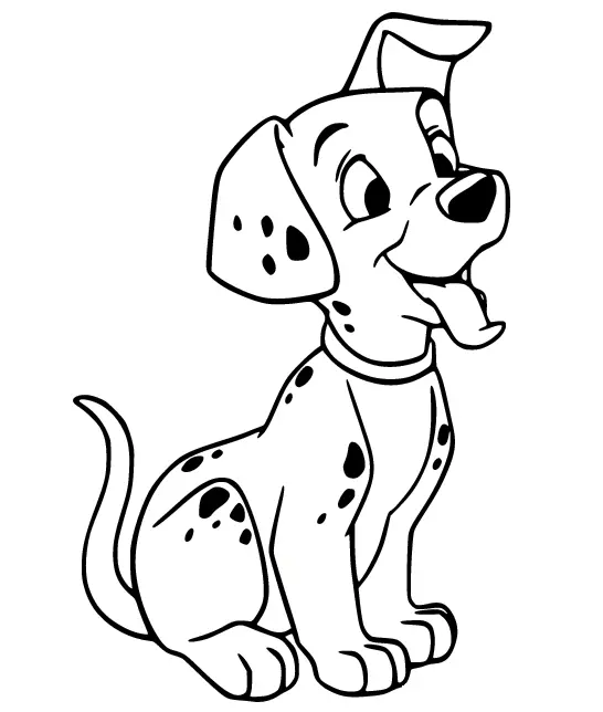 101 Dalmatians Coloring Pages