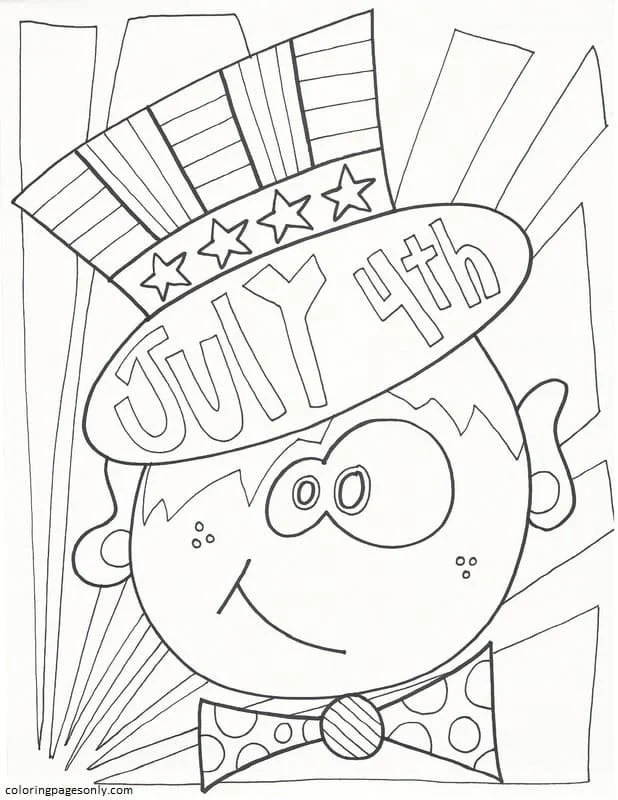 4th Of July Coloring Pages