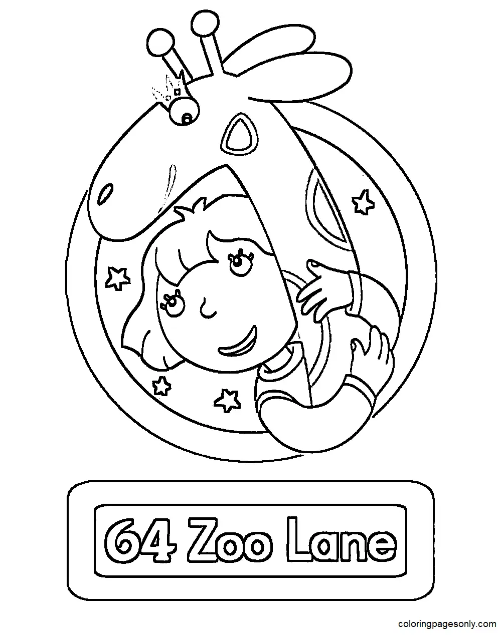 64 Zoo Lane Coloring Pages