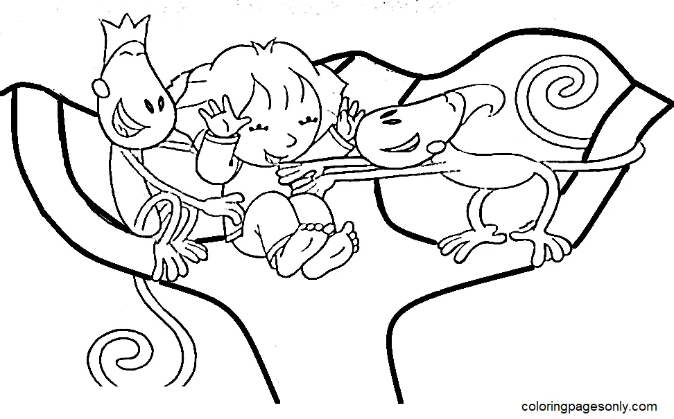 64 Zoo Lane Coloring Pages