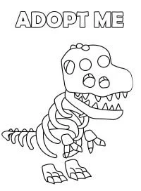 Adopt me Coloring Pages