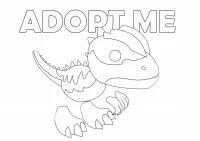 Adopt me Coloring Pages