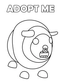 Adopt me Coloring Pages