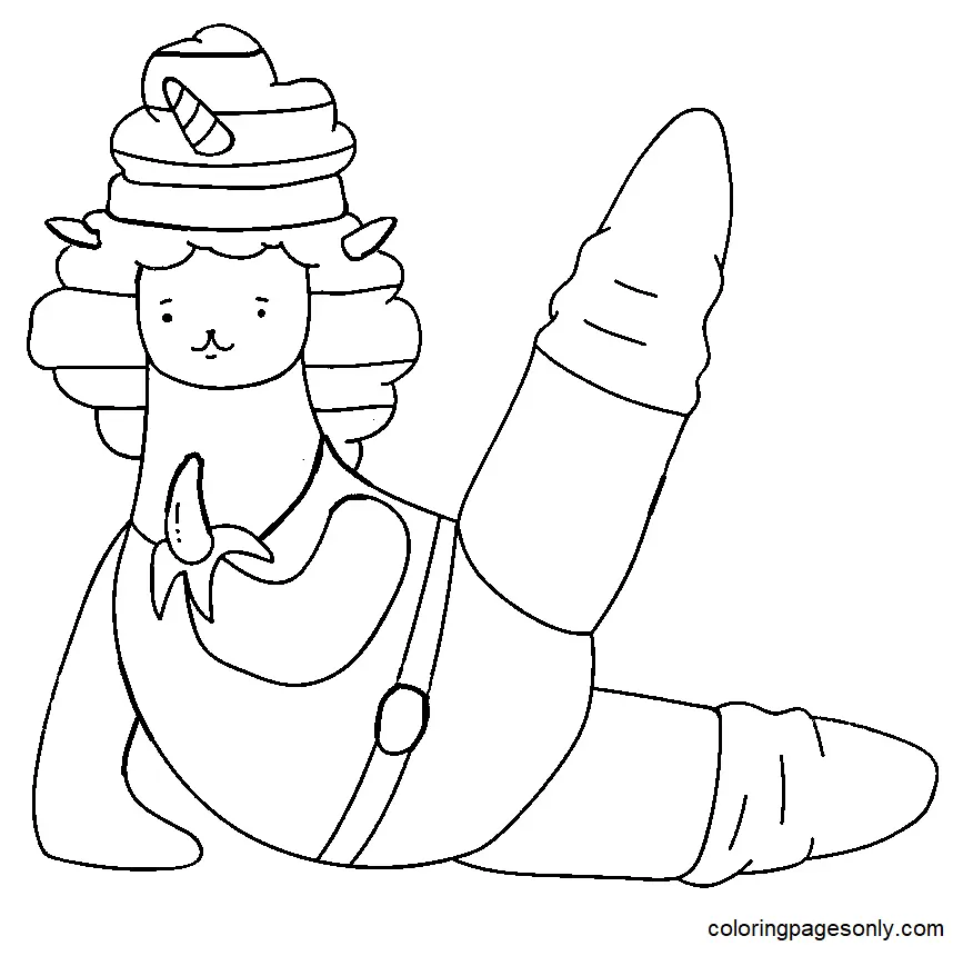 Aerobics Coloring Pages