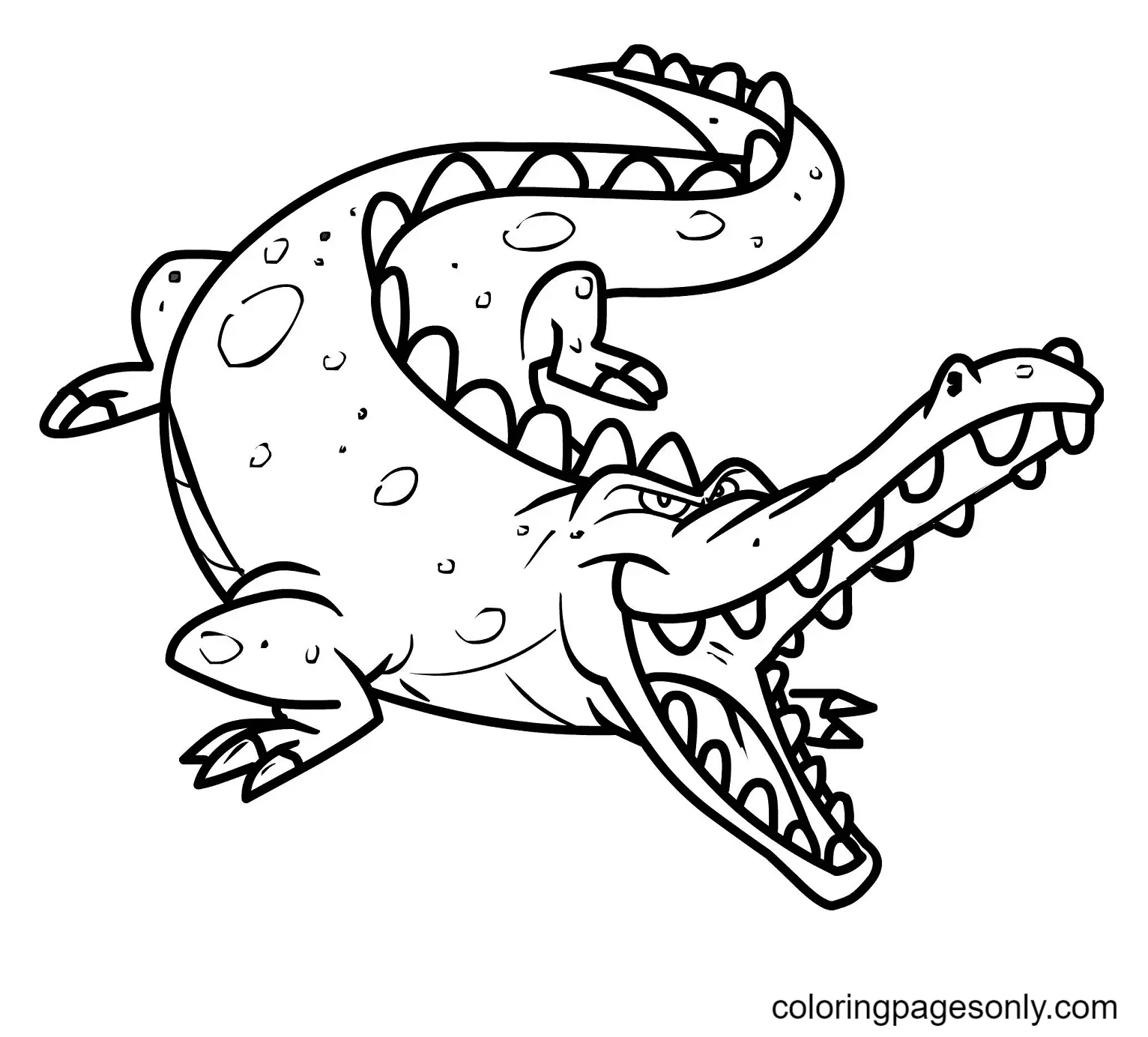 Alligator Coloring Pages