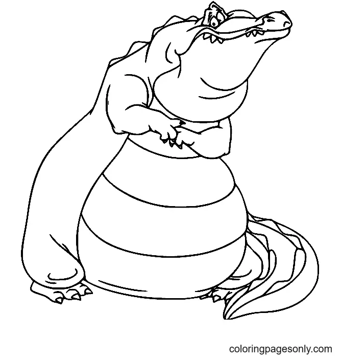 Alligator Coloring Pages