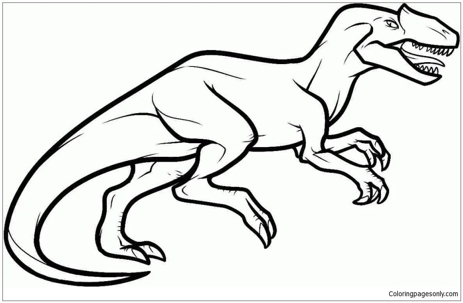 Allosaurus Coloring Pages
