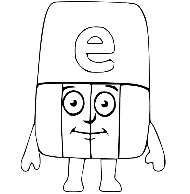 Alphablocks Coloring Pages