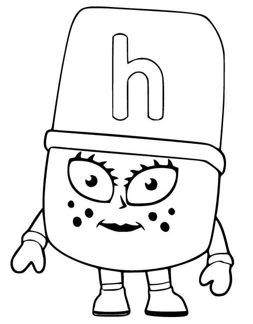 Alphablocks Coloring Pages