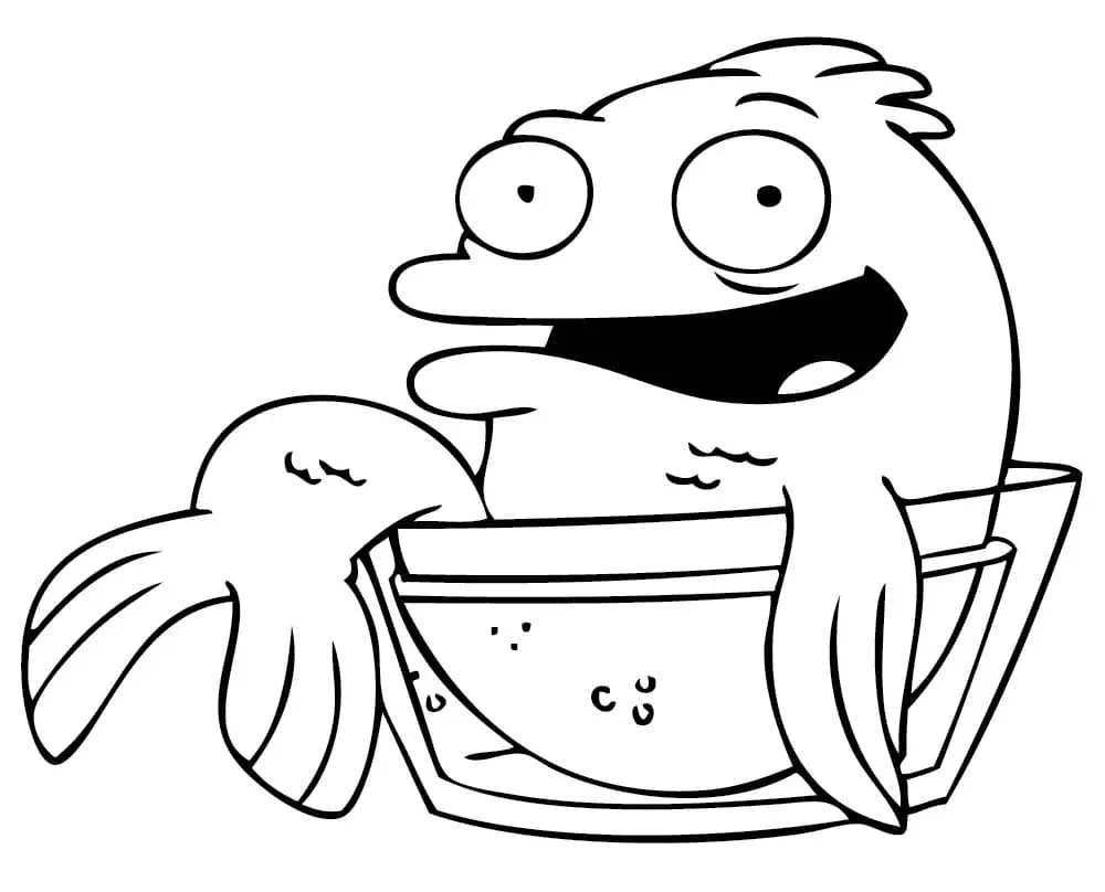 American Dad Coloring Pages