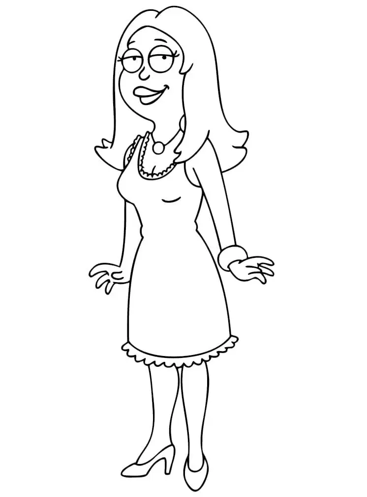 American Dad Coloring Pages