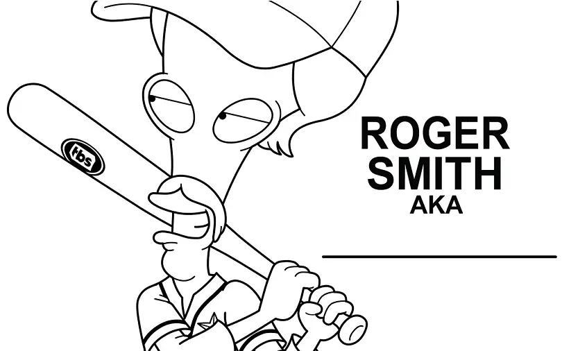 American Dad Coloring Pages