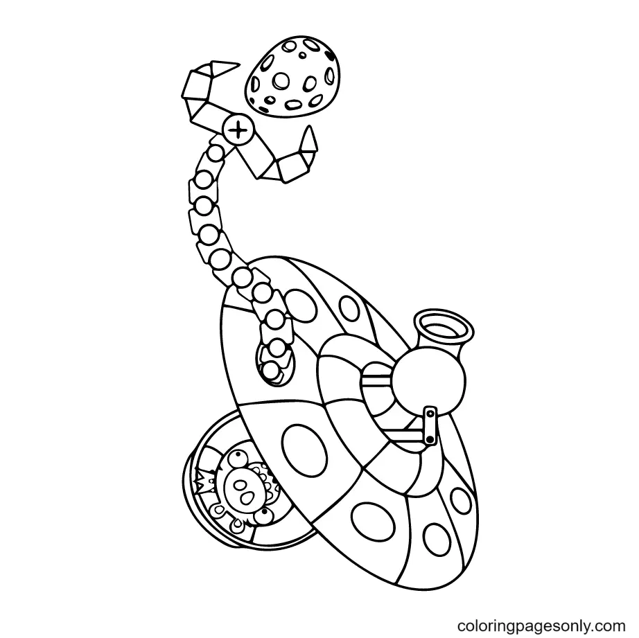 Angry Birds Coloring Pages