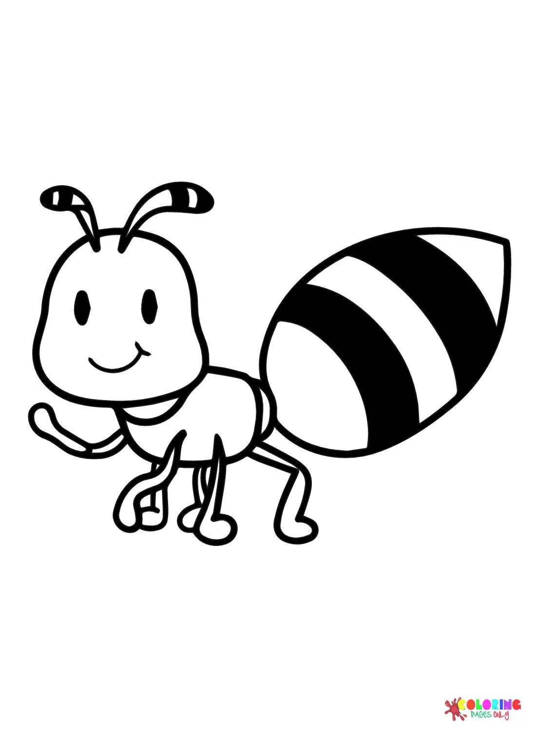 Ant Coloring Pages