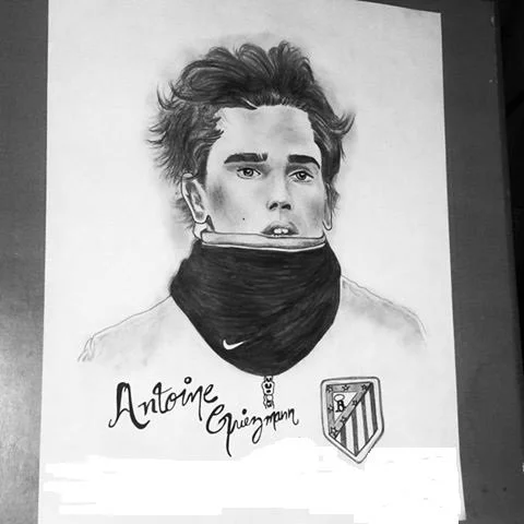 Antoine Griezmann Coloring Pages