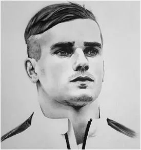 Antoine Griezmann Coloring Pages