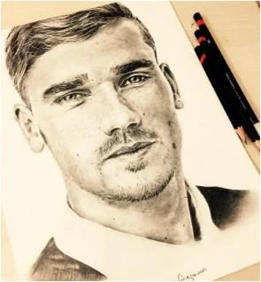 Antoine Griezmann Coloring Pages