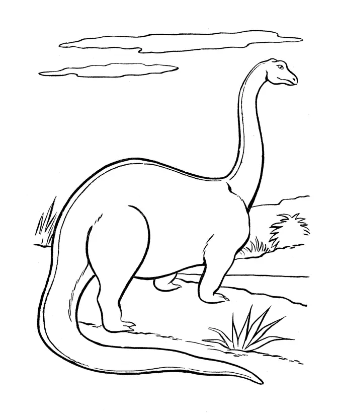 Apatosaurus Coloring Pages