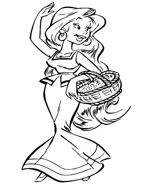 Asterix Coloring Pages