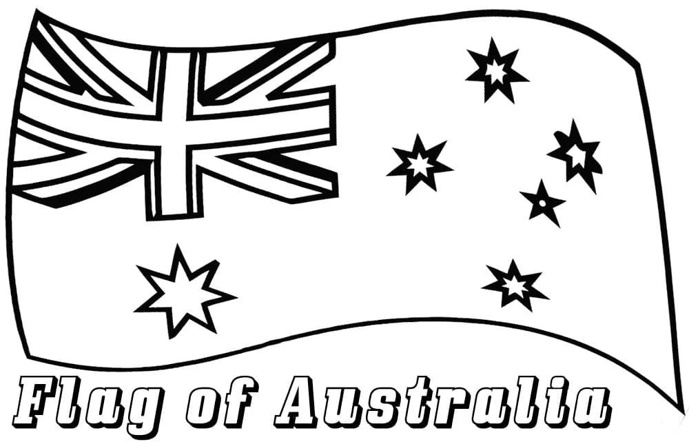 Australia Coloring Pages