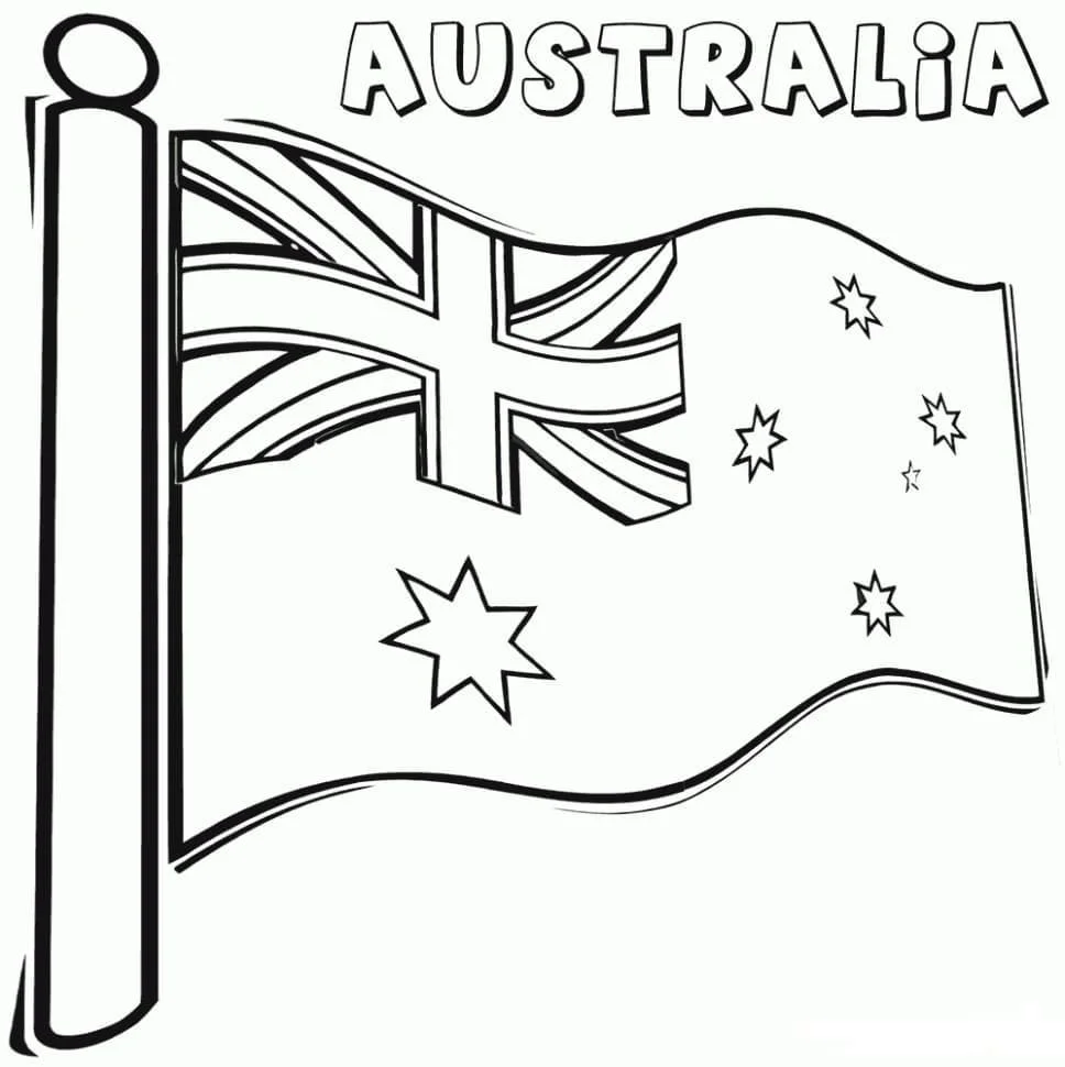 Australia Coloring Pages