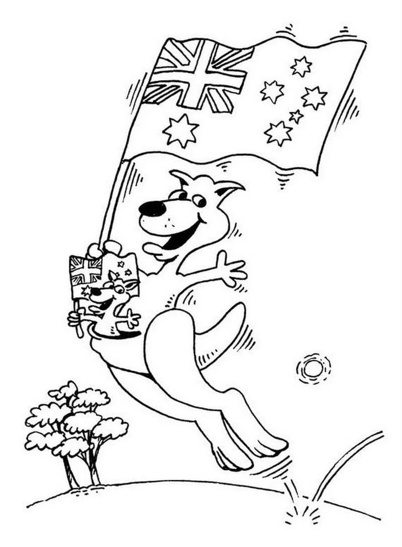 Australia Coloring Pages