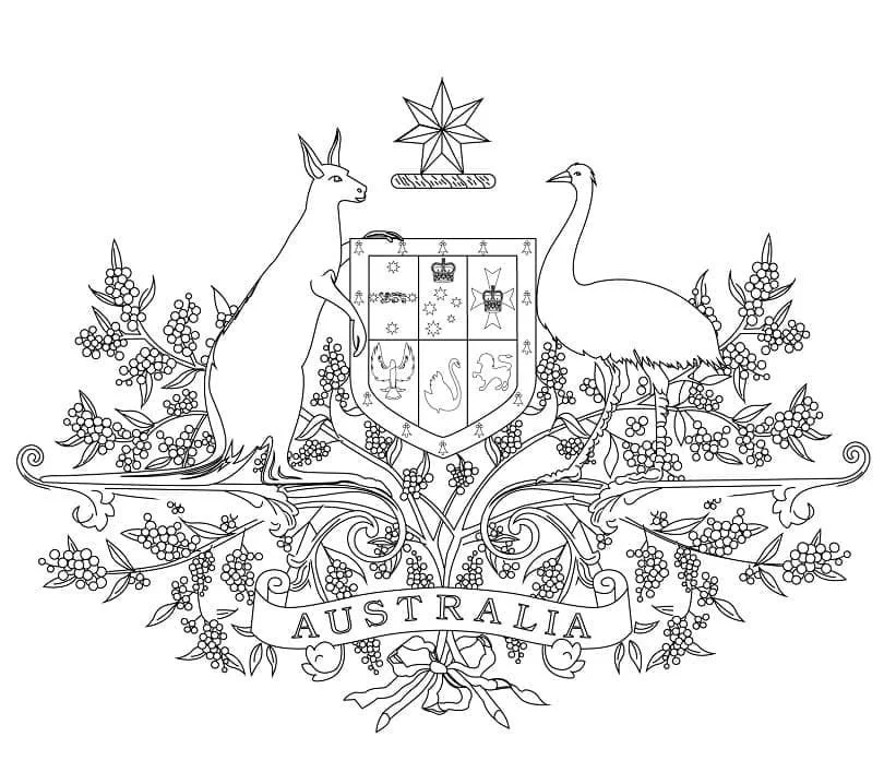 Australia Coloring Pages