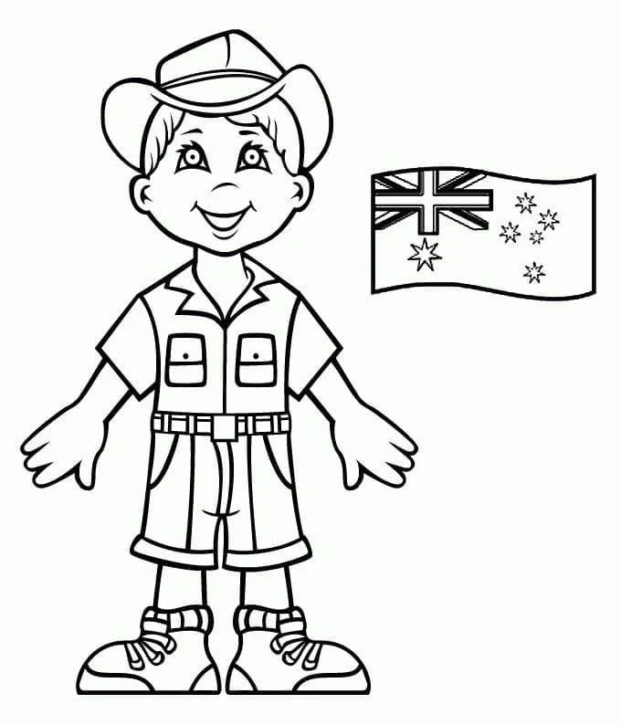 Australia Coloring Pages