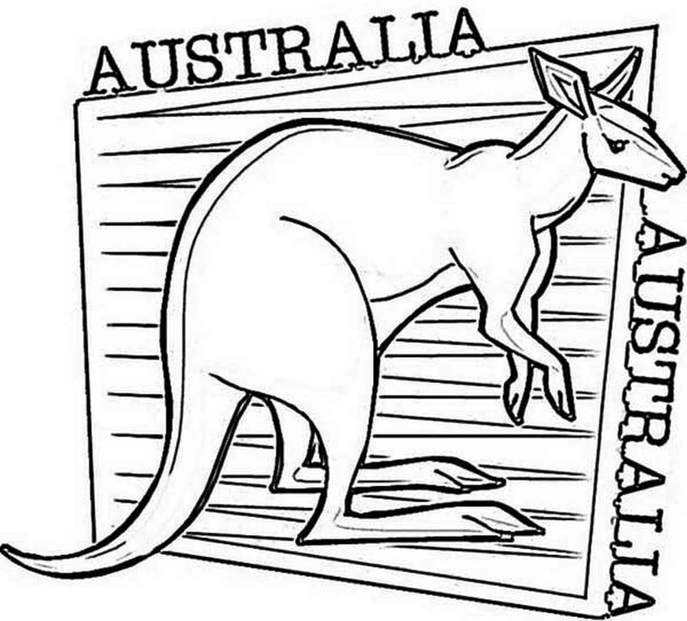 Australia Coloring Pages