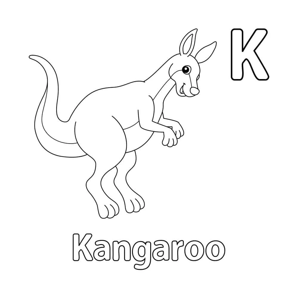 Australian Animals Coloring Pages