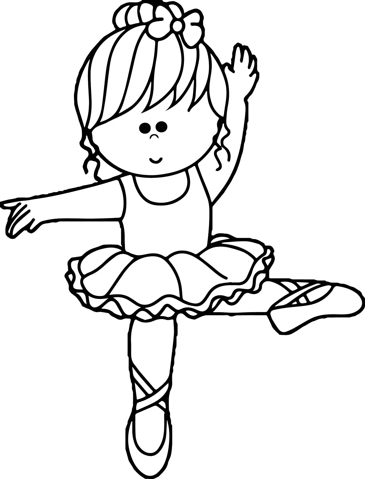 Ballerina Coloring Pages