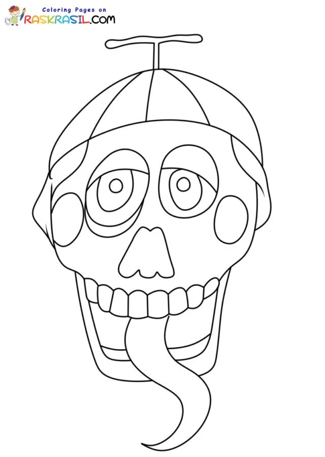 Balloon Boy Coloring Pages