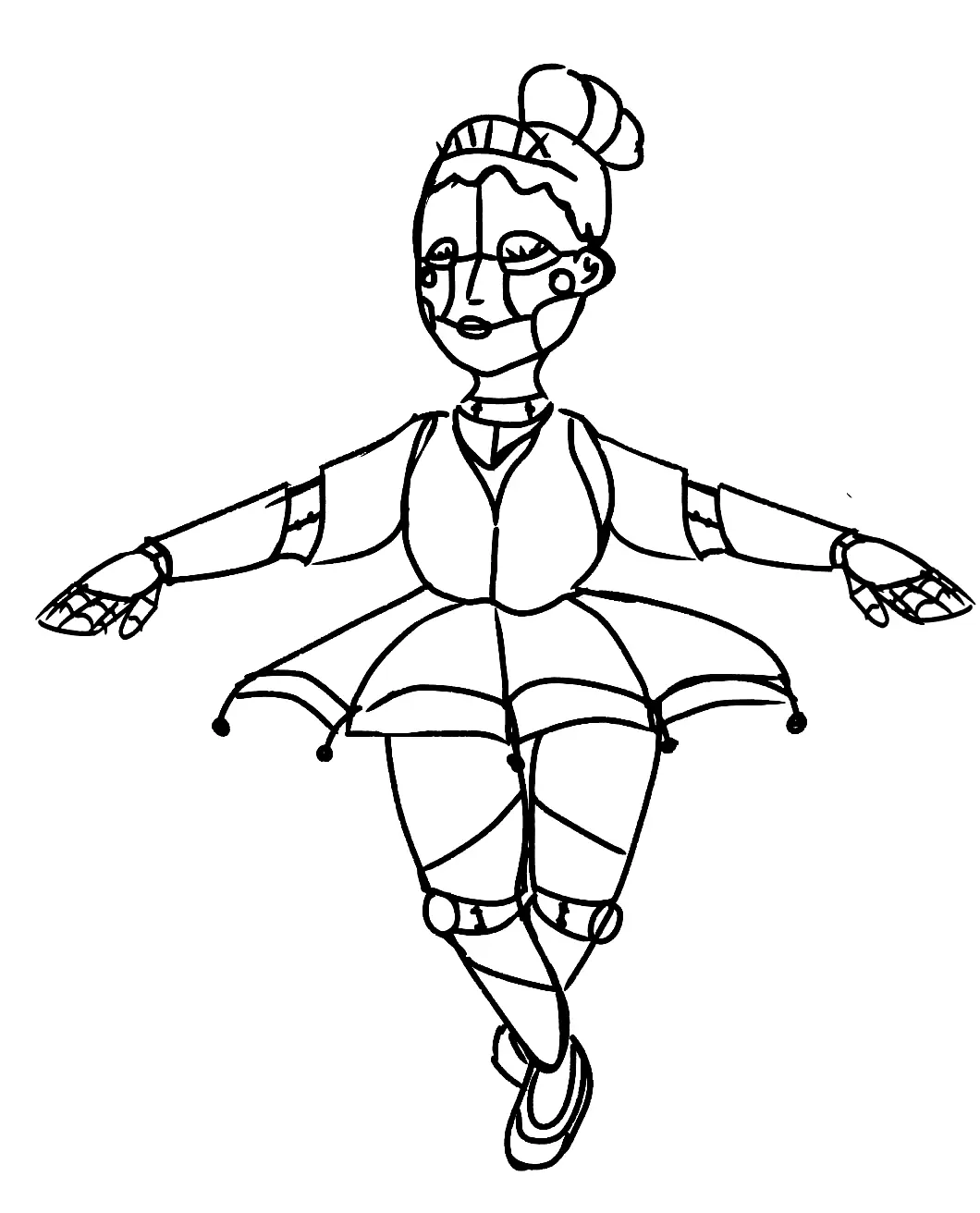 Ballora Coloring Pages
