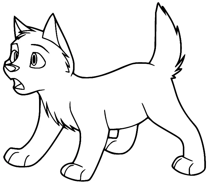 Balto Coloring Pages