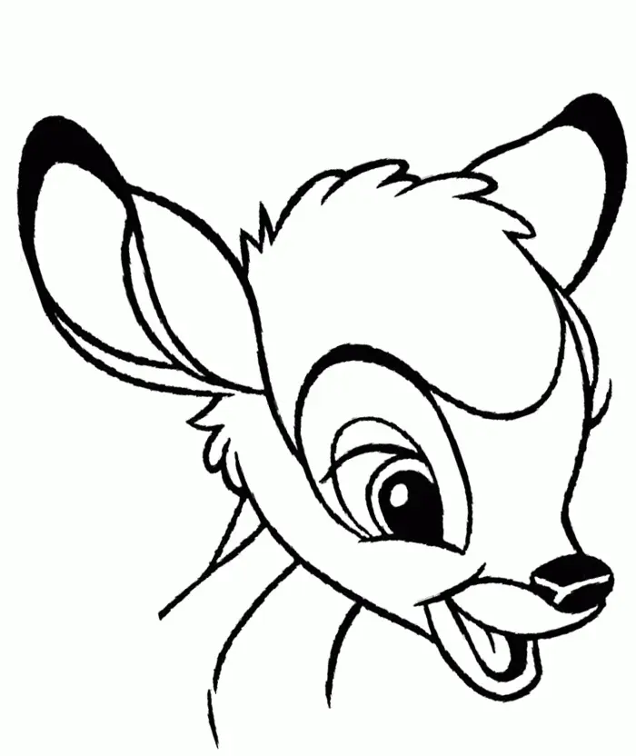Bambi Coloring Pages