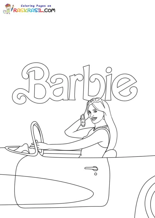 Barbie Movie Coloring Pages