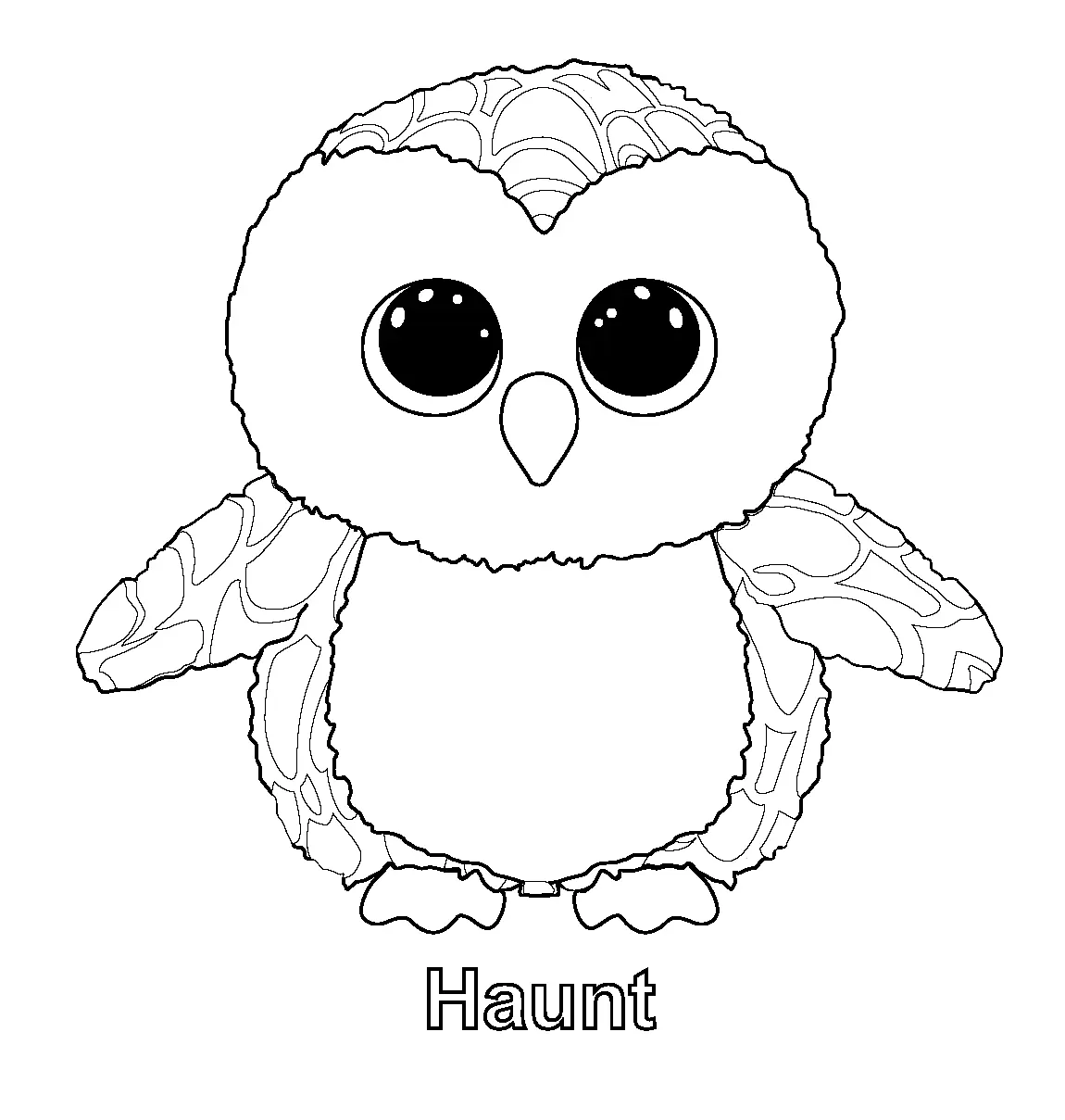 Beanie Boos Coloring Pages