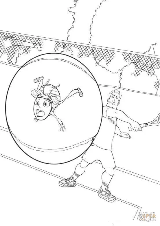 Bee Movie Coloring Pages