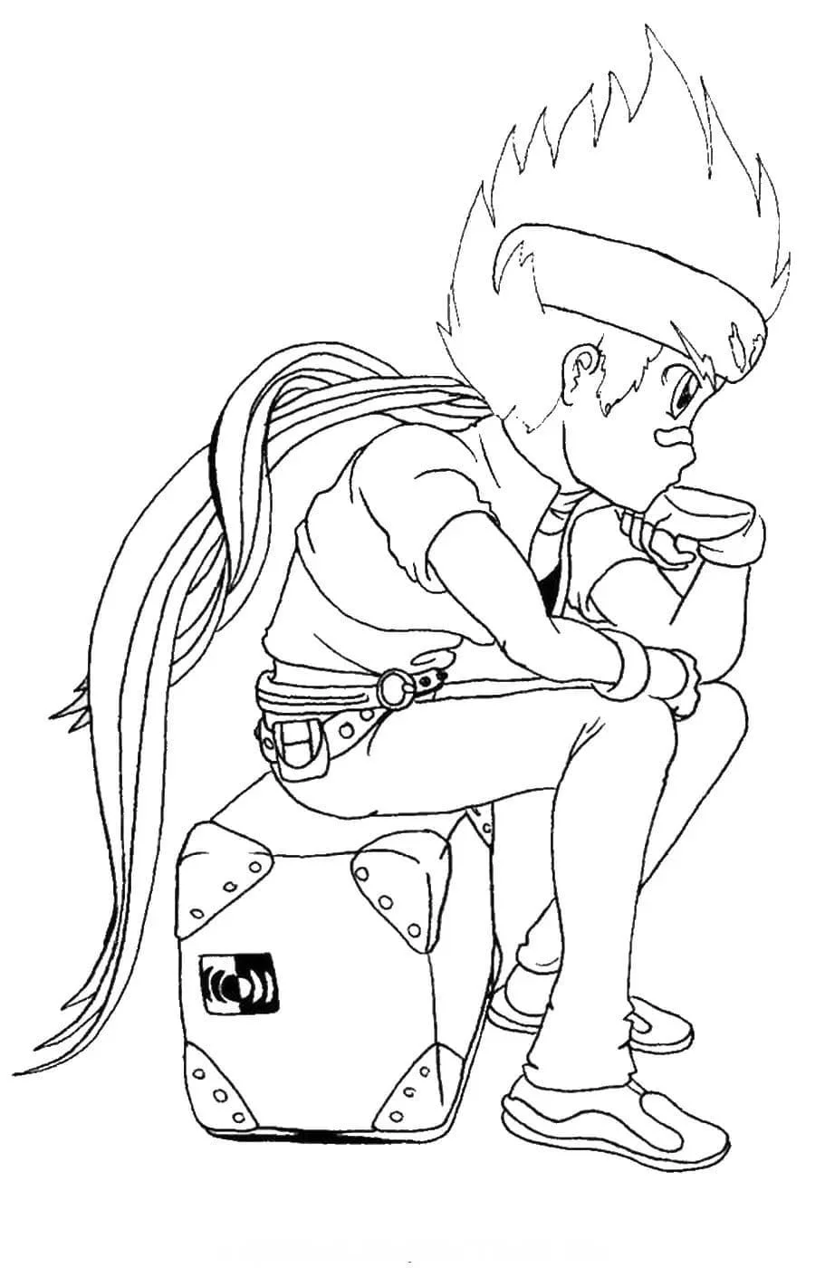 Beyblade Coloring Pages