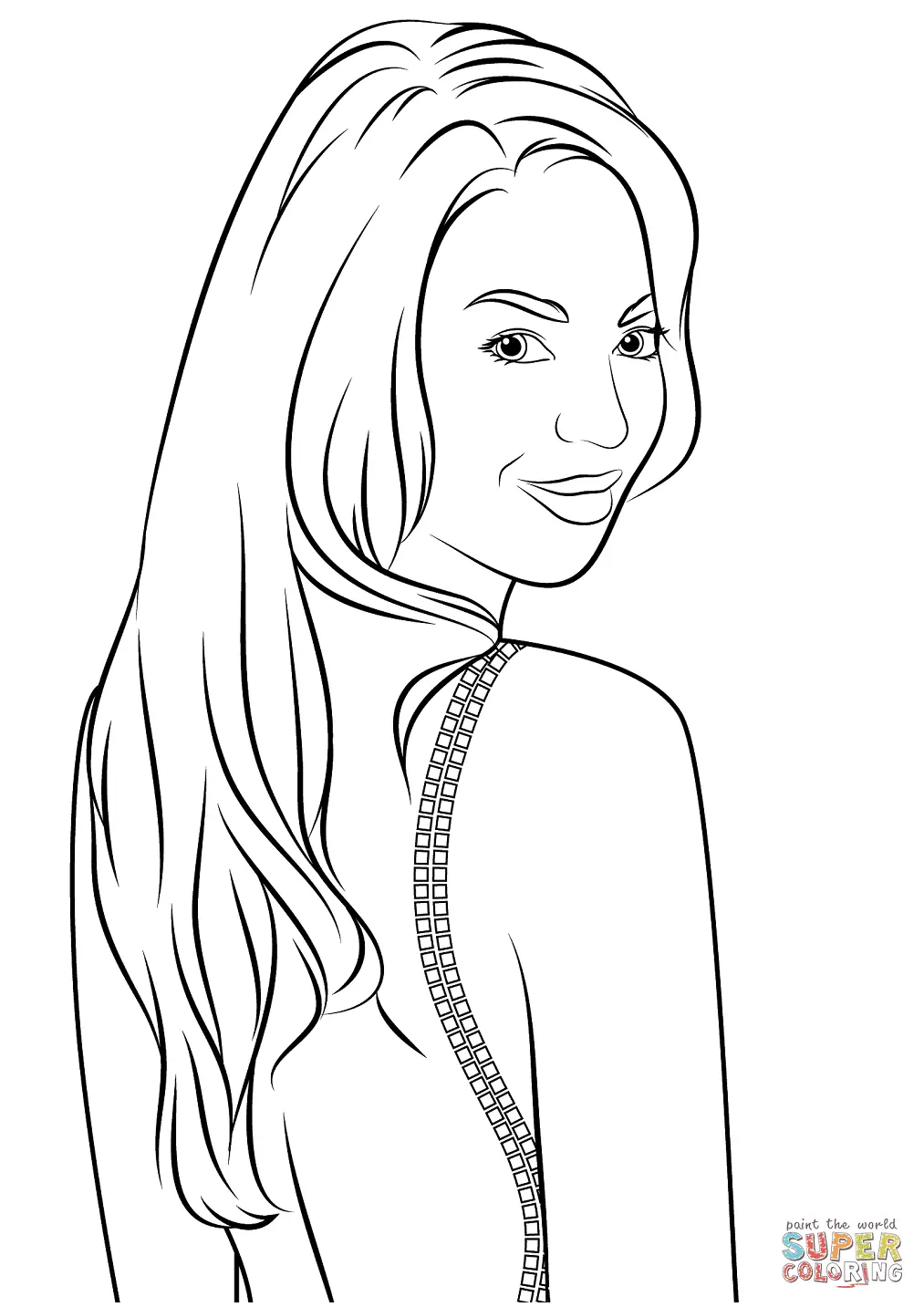 Beyonce Coloring Pages