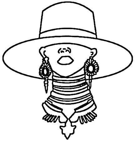 Beyonce Coloring Pages