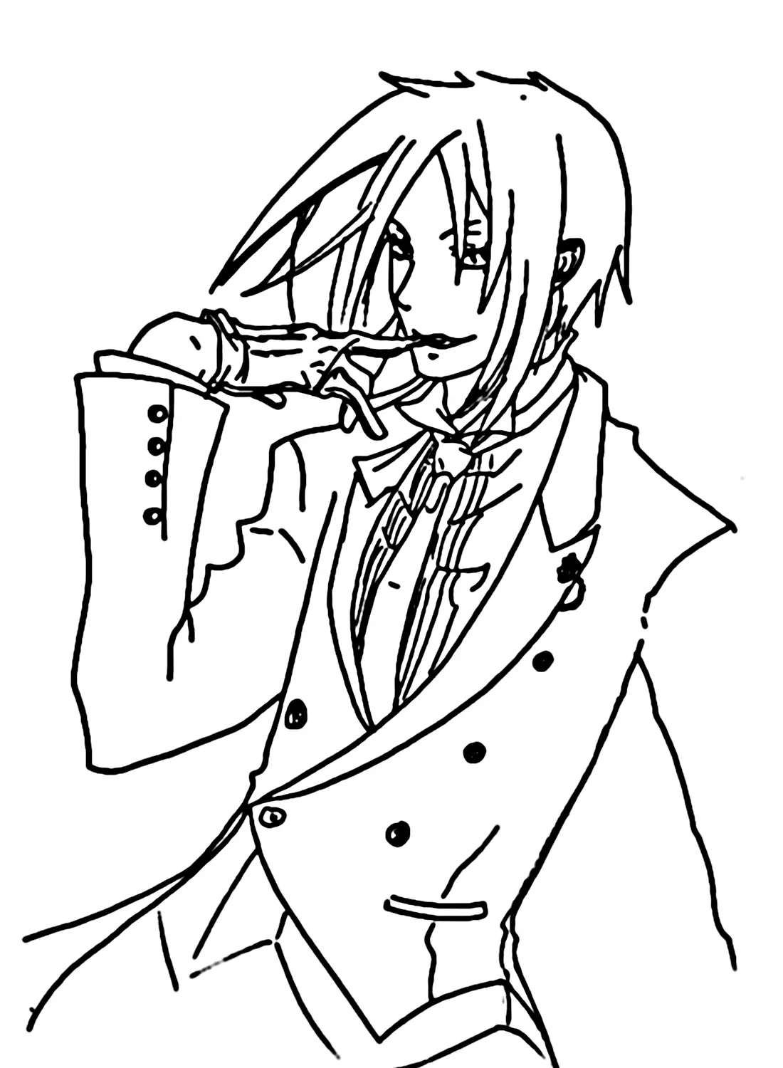 Black Butler Coloring Pages — Coloring Pages to Print