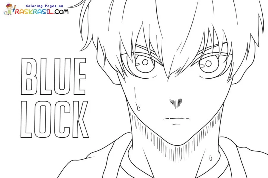 Blue Lock Coloring Pages